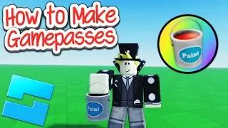 How to Make Gamepass on Roblox Studio! (2025)