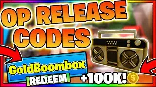 ALL NEW OP SECRET *RELEASE* CODES! Roblox Boombox Island