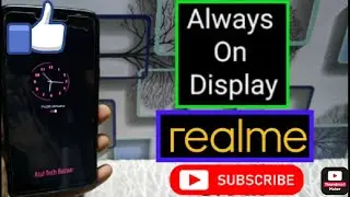 HOW TO ON ALWAYS-ON- DISPLAY  MODE IN REALME 8 PRO 📳??🤔🤔🤔🤔