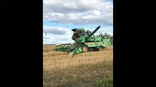 Уборочная на комбайне НИВА СК-5-М1! 