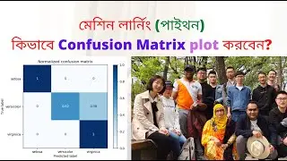 How to plot confusion matrix in Python | Jalal | Research Society