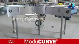 ModuCURVE® -  Transportador Industrial FlexNEC® - PlasNEC®