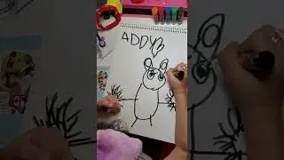 From kid to kid - How to Draw a bunny - by Addy
