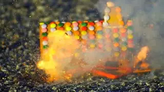 BLOWING UP Our Ginger Bread Houses!