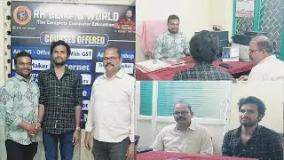 My YouTube Subscriber Vamsi from Vizag ||RK COMP U WORLD||Tenali - AP|| RK Publicity || By K. Ramesh