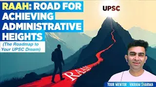 Raah - Path to UPSC Success- By your Mentor VIKRAM SHARMA #upsc #trending #viralvideo