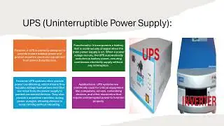 What is the difference between UPS and inverters