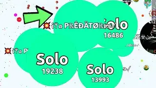 Agar.io - Solo Destroying Teams in Exp/Party