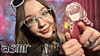 АСМР 👩‍🦱 заплету НЕВИДИМЫЕ КОСИЧКИ 👅 визуал ASMR invisible pigtails
