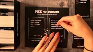 😴 ASMR - A card game of Would you Rather -  Clicky Whispers