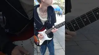 #shorts #blues #guitar #guitarplayer #street #ytshorts