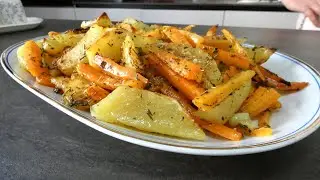 Side dish of potatoes and carrots 😋 Little Price Lots of Taste