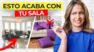 ERRORES QUE HACEN TU SALA SE VEA FEA! + Alternativas Fáciles de Lujo!