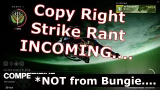 My channel was COPYRIGHT STRIKED because of......reasons?