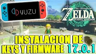 ✅ COMO INSTALAR YUZU PROD. KEYS Y FIRMWARE ACTUALIZADO 17.0.1 / Solución de Errores