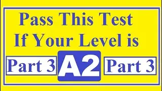 A2 Grammar Quiz
