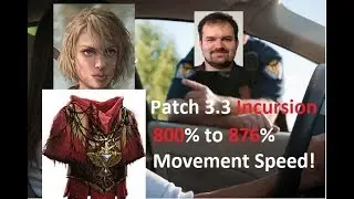 [PoE 3.3] 800% to 876% Movement Speed! Maybe The FASTEST Character In Game?