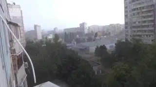 Буря, ливень и град: так закончилась жара в Харькове