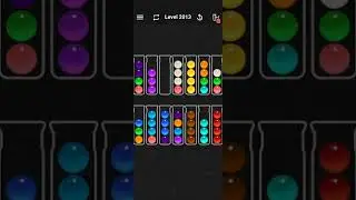 Ball Sort Colour Water Puzzle Solution Level 2013