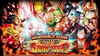 OPTC Super Sugo Fest Memorable Scene parte 1 - Wb/Roger Mugi Crew + Free Multi