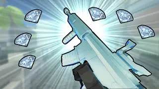 BLUE DIAMOND M4A1 UNLOCKED (Roblox Bad Business)