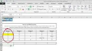How to use MAX function in Excel