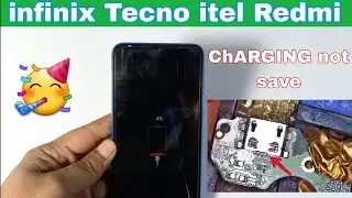 All infinix Tecno charging slow fix | charging light blinking | charging not working