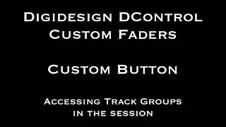 Digidesign DControl control surface Custom Faders