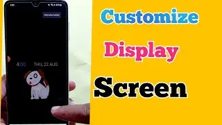 Customize Always on Display Screen for all Android Phones
