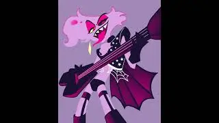 Rockstar Angel Dust [SPEEDPAINT] #hazbinhotel @6arelyhuman