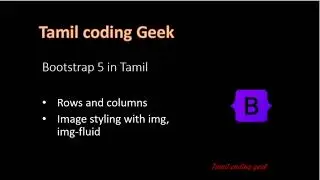 Bootstrap 5 in Tamil | rows and columns