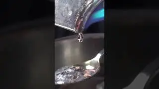 Feuerzeuge können Zinn schmelzen!