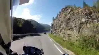 Norway motorcycle adventure - BMW R1150GS part 4, Mo I Rana - Osen