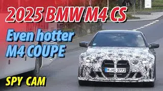 SPY VIDEO: 2025 BMW M4 CS  (ENGINE/TRACK SOUNDS, NO TALKING)