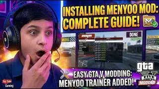 GTA V | HOW TO INSTALL MENYOO TRAINER | COMPLETE MODDING GUIDE 2026