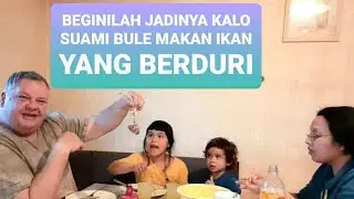 SUAMI BULE JERMAN GORENG IKAN UNTUK MAKAN MALAM KELUARGA SAAT JUMAT AGUNG