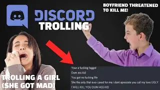 Trolling a girl on discord gone wrong (Her boyfriend threatened to kill me) Mod called