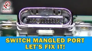 Switch Lite! We replace the port but it's not charging what is going on?