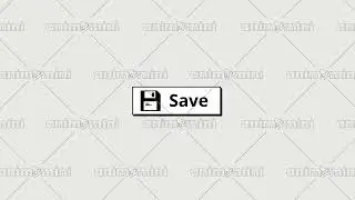 1018 02 Floppy Disk Save Button Hd Animated Stock Footage