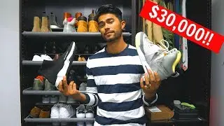 Jose's $30,000 Shoe Collection!