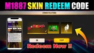 Free Fire Redeem Code Today 26 April | M1887 Skin Redeem Code | FF Redeem Code Today | Redeem Code