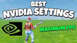 The New *BEST* Nvidia Settings For Fortnite Chapter 7! (HUGE FPS BOOST)