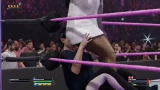 WWE 2K24 Minazuki Kyoko Stinkface
