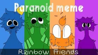 Paranoid meme//Rainbow Friends Roblox