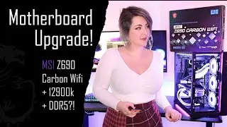 God-tier MSI z690 motherboard installation