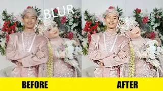 Cara edit foto blur jadi tajam di Photoshop