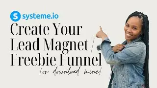 Systeme.io Tutorial ‹ Let's Create a Freebie Funnel [Part 1]