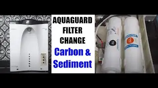 Aquaguard Filter Replacement | Water purifier carbon and sediment filter replacements.