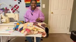 Finish-It Friday 3/8/24: Memory Quilt on the Longarm!