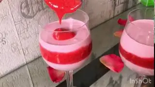 Клубничное суфле.  Очень вкусный десерт.